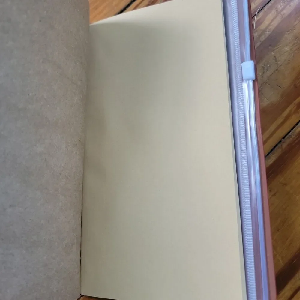 to My Daughter Leather Journal - 140 Page Keepsake Notebook Gift, Refillable Tra